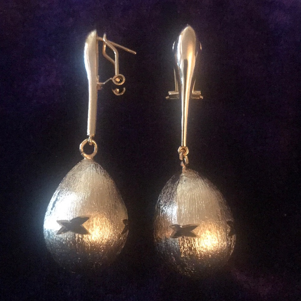 Golden earrings